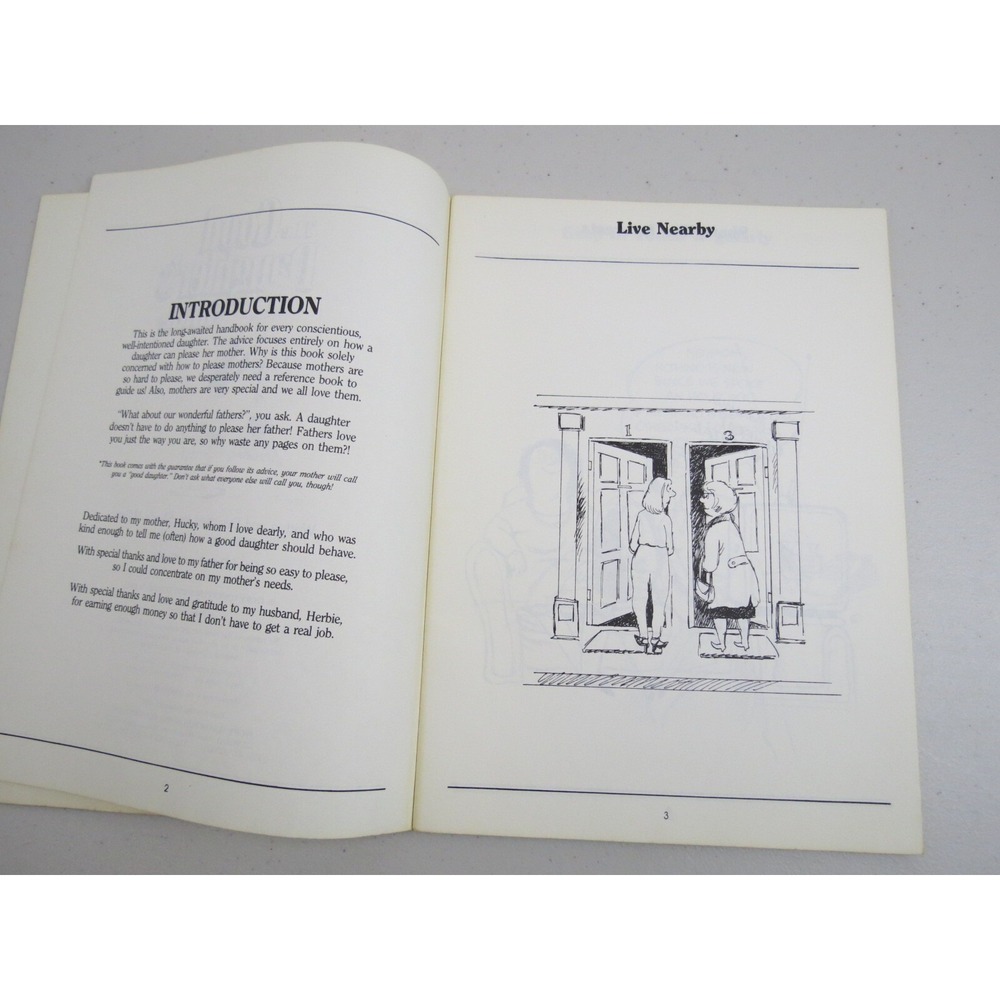 The Good Daughter's Guide by Sheila Miller 1982 Paperback Humor Ivory Tower - Picture 8 of 8